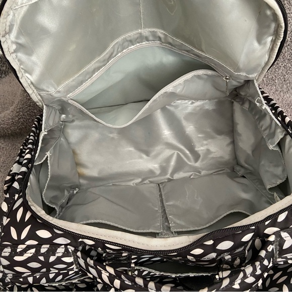 Jujube BFF Platinum Petals Diaper Bag Backpack - Picture 9 of 16